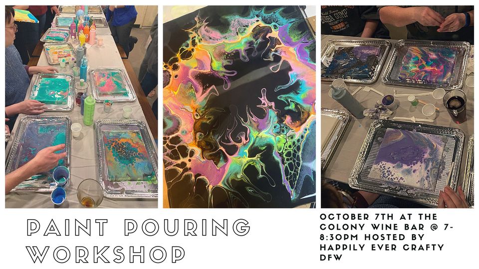 Paint Pouring Grandscape The Colony