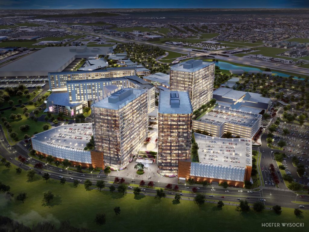 High-rise office campus is in the works for $1.5 billion Grandscape project