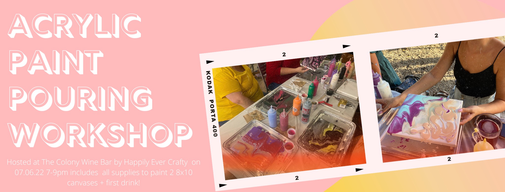 Acrylic Paint Pouring Workshop