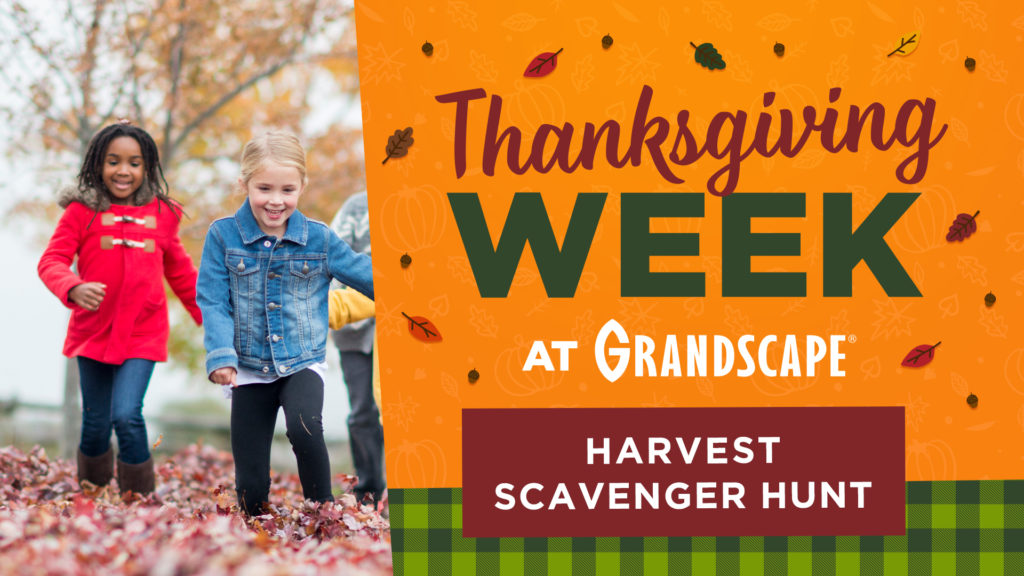 Thanksgiving Week: Harvest Scavenger Hunt