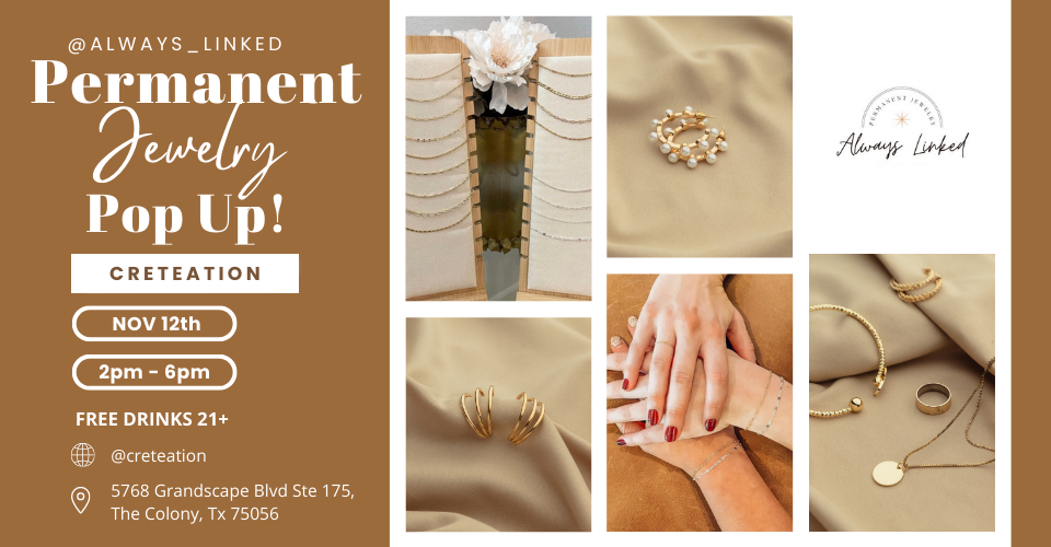 Permanent Jewelry Pop Up! | Grandscape | The Colony