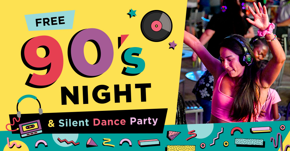 90's Night & Silent Dance Party