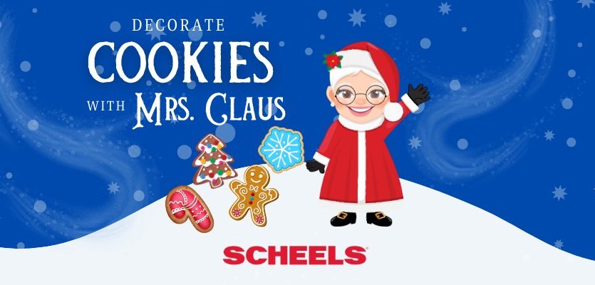Decorate Cookies with Mrs. Claus