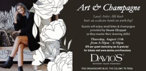 Art & Champagne Davio's