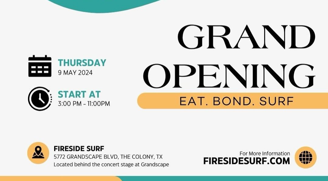 Fireside Surf Grand Opening