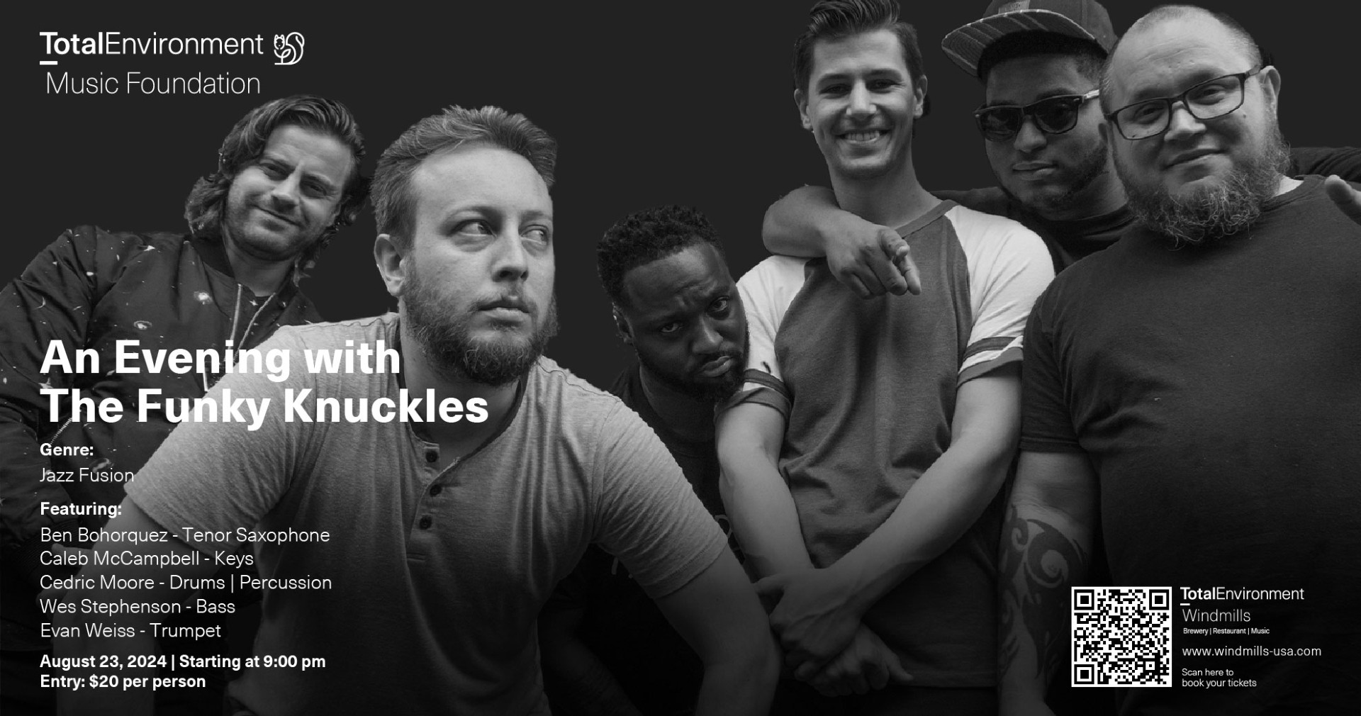 The Funky Knuckles at Windmills Brewery