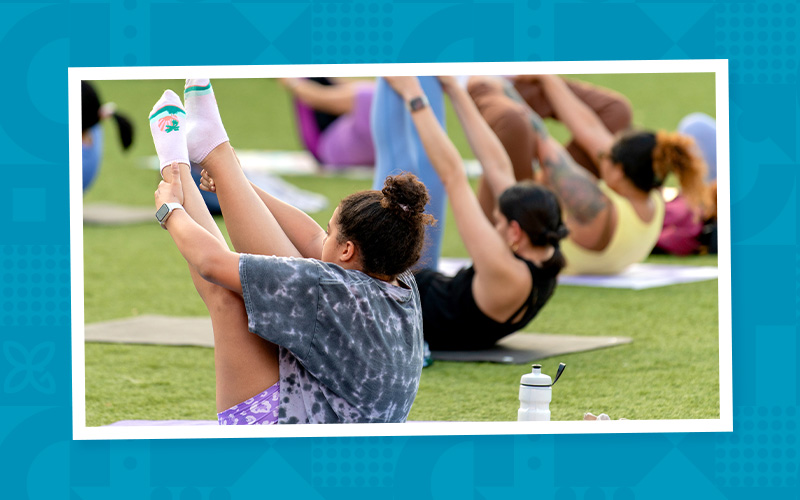 Sunset Fitness: Yoga and Meditation