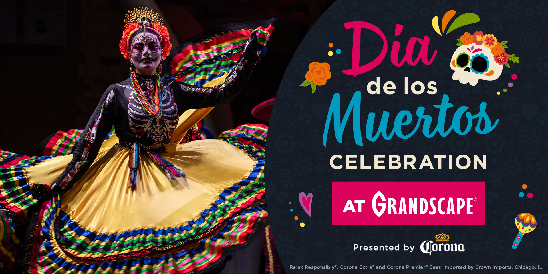 Dia de los Muertos celebration at Grandscape