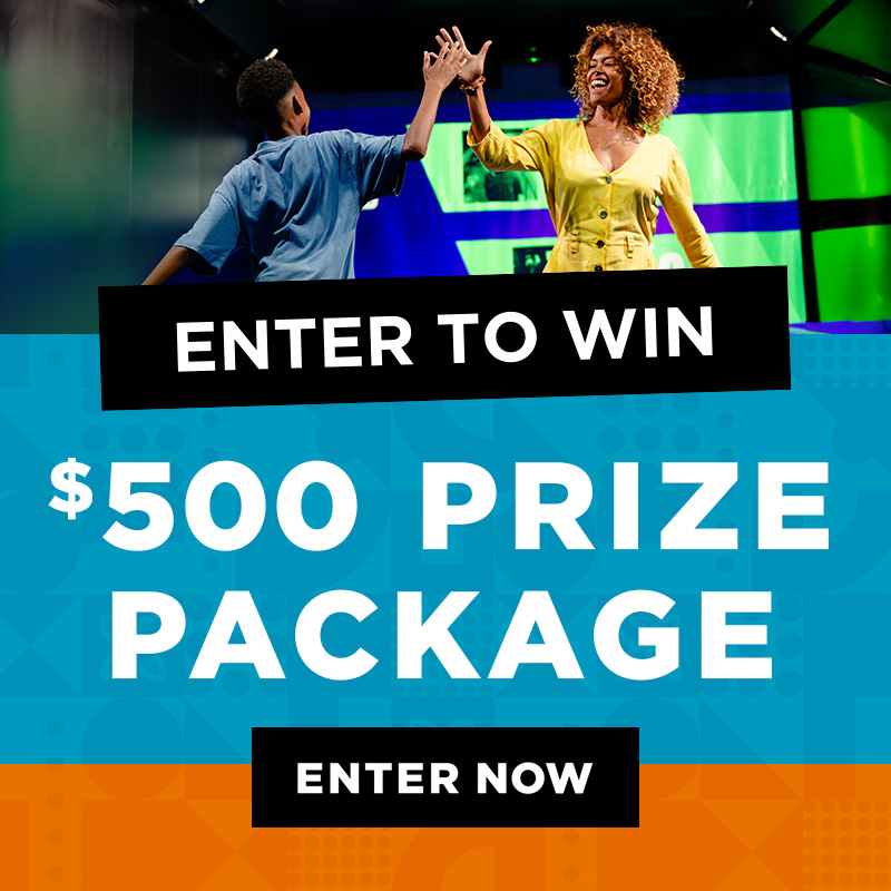 Enter to win a $500 prize package - Enter Now